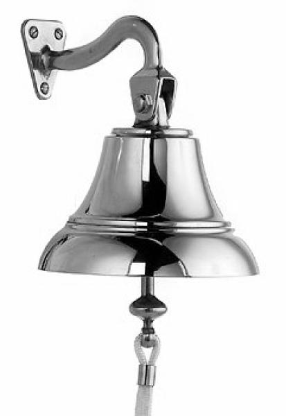 Glocke Ø  8 cm - verchromt