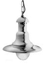 Verchromte Fischermanns Lampe  Ø 26 cm