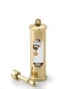 Galilei - Thermometer komplett mit Wandhalter /Messing