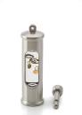 Galilei - Thermometer komplett mit Wandhalter /Edelstahl matt