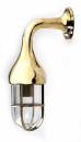 Gitterlampe mit gebogenem Arm